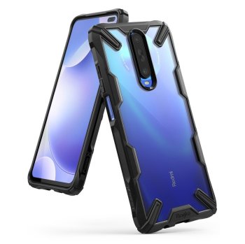 Xiaomi Redmi K30 Ringke Fusion X Case Bumper, Black | Чехол для телефона