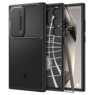 Samsung Galaxy S24 Ultra (SM-S928) Spigen Optik Armor Case Cover, Black | Telefona Maciņš Vāks Apvalks Bampers