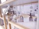 Wooden Play Dollhouse with Furniture, 80cm