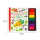 Fingerprints coloring book painting activity, 64 p. (Bugs)