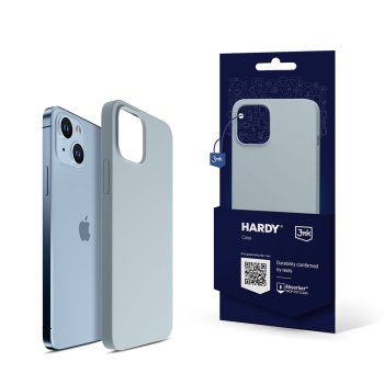 3mk Hardy Silicone MagCase vāciņš iPhone 14 Plus zils