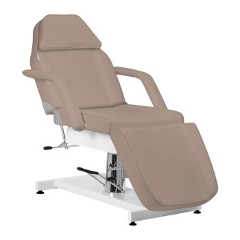 Hidrauliskais kosmētiskais krēsls Sillon v2 210, moderni brūns
