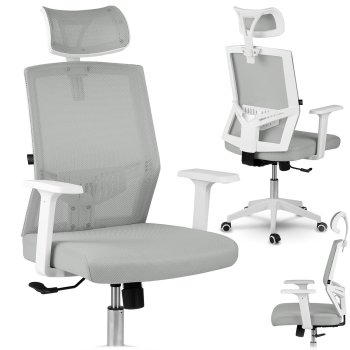 Sofotel Rotar Micro-mesh Office Chair, Grey
