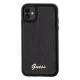 Чехол Guess для iPhone 11 / XR Sequin Script Metal, черный