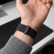 Tech-Protect NylonLoop siksniņa Apple Watch 44/45/46/49 mm, melna