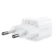Сетевое зарядное устройство Acefast A73 Mini PD 20W GaN + кабель USB-C, белое