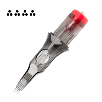 Тату-картриджи El Cartel V2 4 InRow 0.35 3RLX Long Taper, 10 шт.