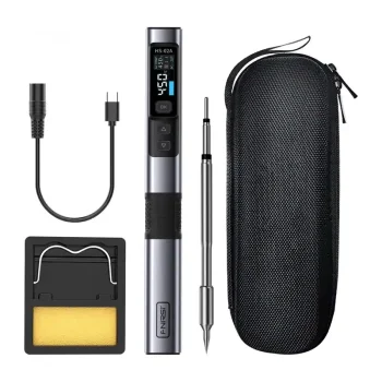 Умный паяльник FNIRSI HS-02A, 100 Вт, USB-C PD / DC, с 6 жалами