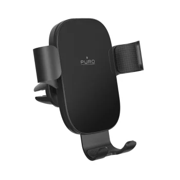 Puro Gravity auto telefona turētājs ventilācijas restei PUSH13BLK, melns