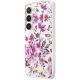 Чехол Guess Flower Collection для Samsung Galaxy S23 S911 Белый