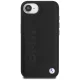 Чехол BMW Leather Hot Stamp для iPhone 16e, черный
