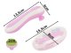Electric Nail Trimmer for Babies, Kids and Adults with Case, Pink