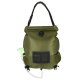 Saules saliekamā kempinga duša ar termometru XXL, zaļš, 20L l Solar folding camping shower with thermometer