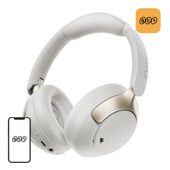 Bezvadu austiņas QCY H3 Pro ANC, White