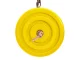 Kids Flower-Shaped Garden Swing Seat Yellow