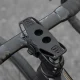 Rockbros LF24166 silikona velosipēda telefona turētājs 4-7\", melns