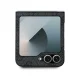 Чехол Guess Leather 4G Metal Logo для Samsung Galaxy Z Flip 6, Черный