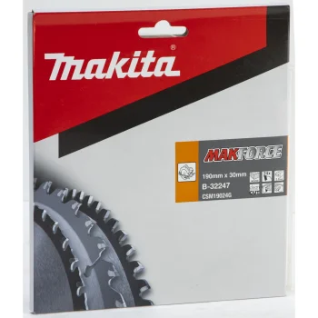 Makita MAKFORCE zāģripa kokam 190 x 30 mm, 24Z, B-32247