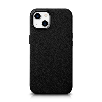 iCarer ādas vāciņš iPhone 14 Plus ar MagSafe WMI14220711-BK, melns