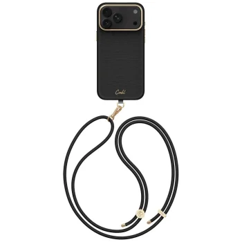 Uniq Coehl Mirelle magnētiskais vāciņš priekš iPhone 18 Pro Max / 17 Pro Max, melns