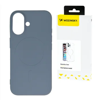 Чехол Liquid Silicone Case MagSafe для Samsung Galaxy S25, серый