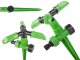 360° Rotary Garden Sprinkler on Spike DIVO 3-Arm, Green