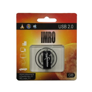 Zibatmiņa Imro Edge 8GB USB 2.0, melna