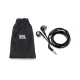 JBL T205 vadu in-ear austiņas ar 3,5 mm mini džeku – melnas