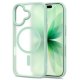 Tech-Protect MagMat MagSafe Phone Case Cover iPhone 17 - Transparent Green