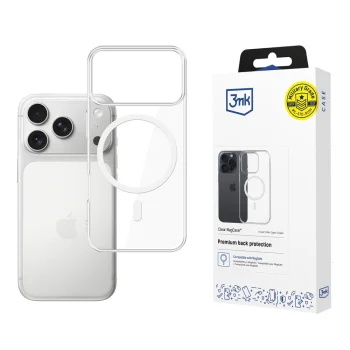 Прозрачный чехол 3mk Clear MagCase для Apple iPhone 17 Pro