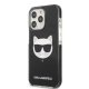 Karl Lagerfeld iPhone 13 vāciņš Choupette Head Melns