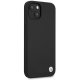 BMW iPhone 13 mini vāciņš Silicone Signature, melns