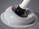 Heavy-Duty Rubber Toilet and Sink Plunger, Grey-White