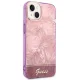 Guess Jungle Collection vāciņš iPhone 14 Plus, rozā