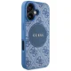 Guess 4G Circle Classic Logo MagSafe vāciņš Apple iPhone 16 zils