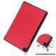 Lenovo Tab M10 (3rd Gen) (TB-328FU) Trifold Stand PU Leather Hard Protective Cover Case, Red | Planšetes Vāciņš...