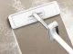 Flat Mop with Built-in Wringer 125cm, White