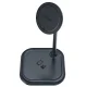 Беспроводное зарядное устройство Acefast 15W Qi с MagSafe серое