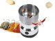 Electric Coffee Grinder for Spices, Nuts, and Beans, Powerful 150W Motor, Silver