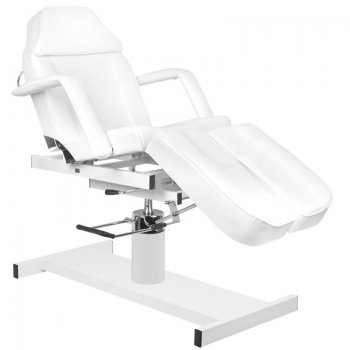 Pedicure Chair Cosmetic Bed Couch A-210C, White
