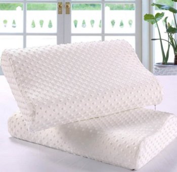 Эргономичная подушка с эффектом памяти Memory Pillow, 46x28 см, Экрю
