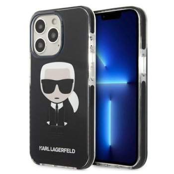 Karl Lagerfeld iPhone 13 Pro / 13 vāciņš Ikonik Karl Melns