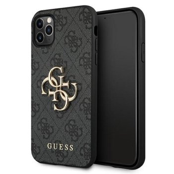 Guess GUHCP13X4GMGGR iPhone 13 Pro Max 6.7" pelēks/pelēks cietais futrālis 4G Big Metal Logo | grey/grey...