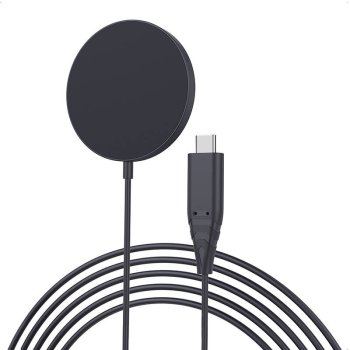 Bezvadu lādētājs Choetech T518 15W (melns) | Wireless charger (black)