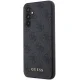 Чехол Guess для Samsung Galaxy S23 FE 4G Metal Gold Logo, серый