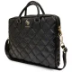 Сумка для ноутбука 16\" Guess Quilted 4G, черная