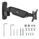 Maclean MC-979 Wall Monitor Mount, 17-32\", 9kg, Black