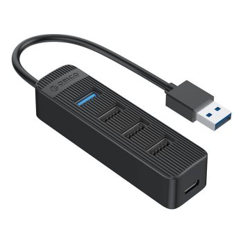 Переходник Orico USB на 3.0 + 3x 2.0 Hub Adapter (черный)