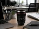 Termokrūze fotokameras objektīva formā, 400 ml, melna