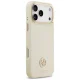 Guess Grained Strass Logo MagSafe Case for iPhone 17 Pro Max, Beige